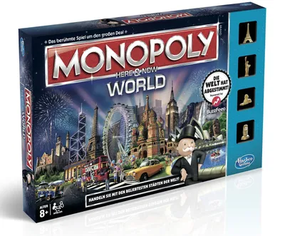 Produktbild von Hasbro Gaming Monopoly World