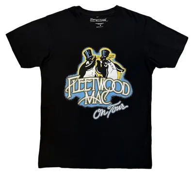 Immagine prodotto di Fleetwood Mac - Maglietta "On Tour" unisex uomo/donna RO15612 (L) (Nero)