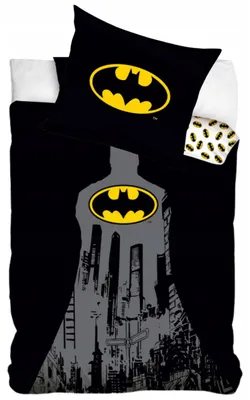 Produktbild von Carbotex Batman Bettwäsche-Set 140x200 Baumwolle