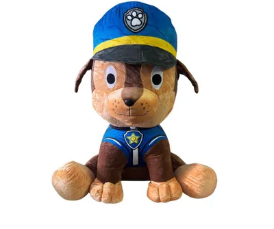 Zdjęcie produktu dla Duża maskotka Chase Fairy Tale Paw Patrol przytulanka siedząca - 80 cm