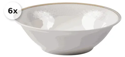 Produktbild von Dessertschale / Salatschale 490ml 6er Set Geo