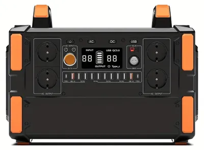 Zdjęcie produktu dla Przenośna stacja zasilania - Mobilne źródło energii - Generator prądu - Zewnętrzna bateria - Pojemność 1041,6 Wh