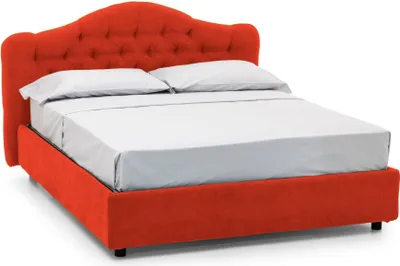 Produktbild von Alfer - Doppelbett, Orange, Matratze inklusive  Italy