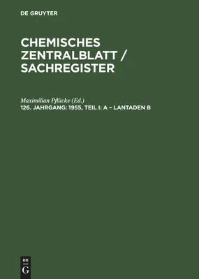 Produktbild von 1955, Teil I: A - Lantaden B