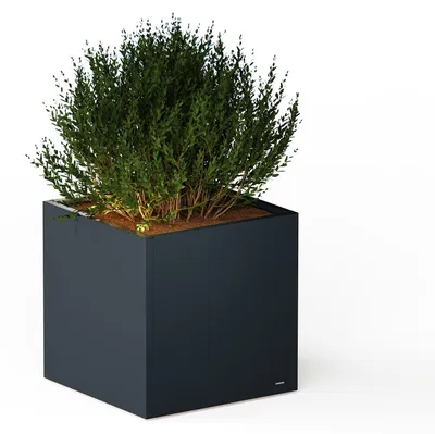 Produktbild von Herstera Garden Cube XL Plus Outdoor Pflanzkübel quadratisch 80x80x80 cm