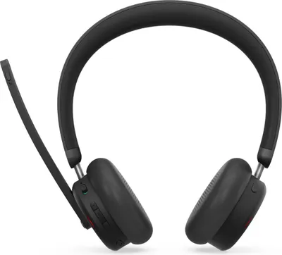 Immagine prodotto di Lenovo 6550 - Cuffie - On-Ear - Bluetooth - Senza fili - Cancellazione attiva del rumore - Nero -  per Microsoft Teams