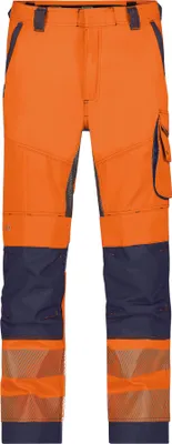 Produktbild von DASSY Warnschutzhose ODESSA Gr. 48 PLUS  orange/blau