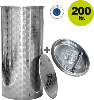 Produktbild von Immervolltank Edelstahl Serie T 200 Edelstahltank Weintank Lagertank