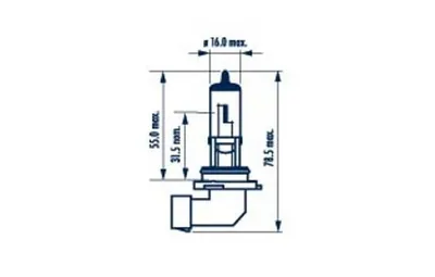 Produktbild von HB4 NARVA Lampen Autolampen 12V 51W P22d 48613