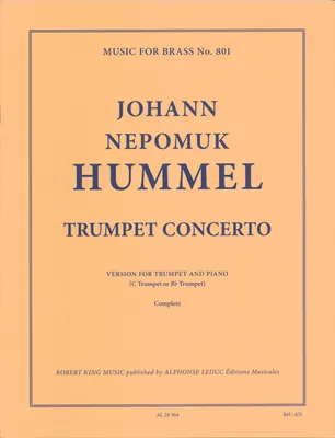Produktbild von Concerto for trumpet and orchestrafor trumpet and piano