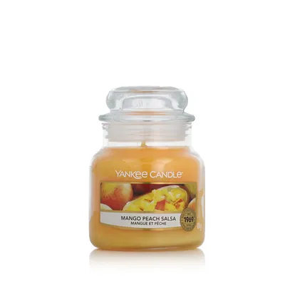 Produktbild von Yankee Candle Mango Peach Salsa, Zylinder, Orange, Moschus, 20 h, 1 Stück(e)