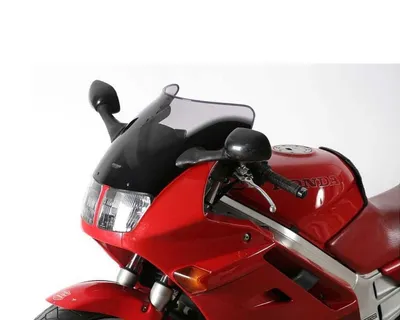 Zdjęcie produktu dla Szyba przednia MRA spoiler przedni S dymny szary z ABE dla Honda VFR 750 F
