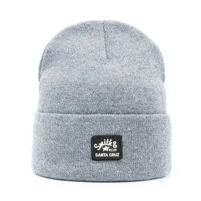 Produktbild von Smith & Miller Beanie "Iduna", dusty blue-offwhite