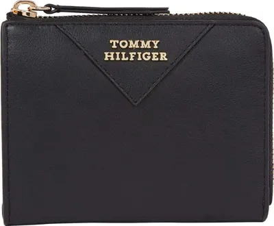 Produktbild von Tommy Hilfiger Damen Portemonnaies AW0AW15867 BDS Farbe: Schwarz Größe: Einheitsgröße