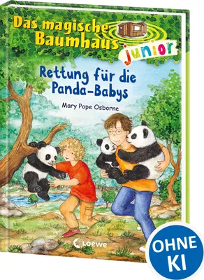 Produktbild von Das magische Baumhaus junior (Band 41) - Rettung für die Panda-Babys