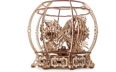 Produktbild von Ugears 3D mechanisches Holzpuzzle Mechanisches Aquarium
