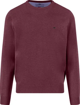 Zdjęcie produktu dla Fynch-Hatton O-Neck, Superfine deep merlot L