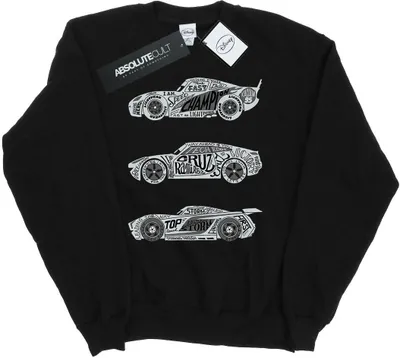 Produktbild von Disney - "Cars" Sweatshirt für Herren BI15804 (M) (Schwarz)