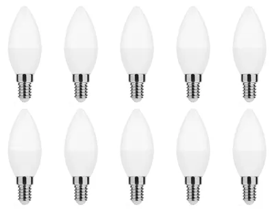 Produktbild von Modee E14 LED Kerzenlampe 4,9W 470lm 4000K Neutralweiß 10 Stück