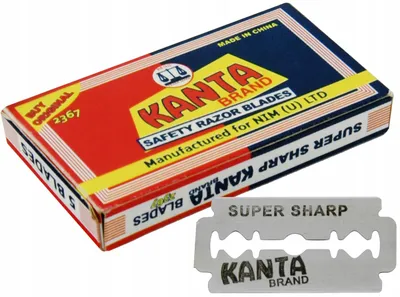 Produktbild von 5x Klingen für Rasierer - für eine hygienische und gründliche Rasur Kanta Blades