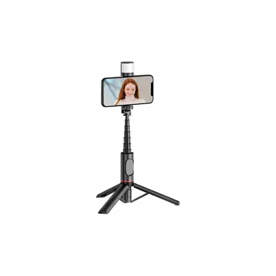 Produktbild von WiWU - Selfie-Stick Wi-SE003 mit Stativfunktion und eingebautem LED-Licht