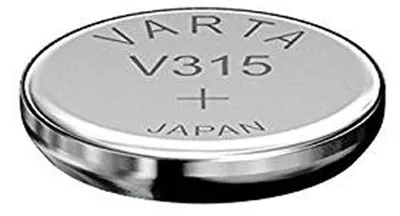 Obrázek produktu pro Varta V315, Siler-Oxide (S), 1,55 V, 20 mAh, 7,9 mm, 7,9 mm, 1,65 mm