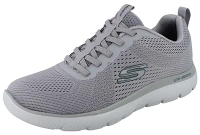 Produktbild von SKECHERS Summits Herren Schlupfsneaker grau Textil - Größe: 46
