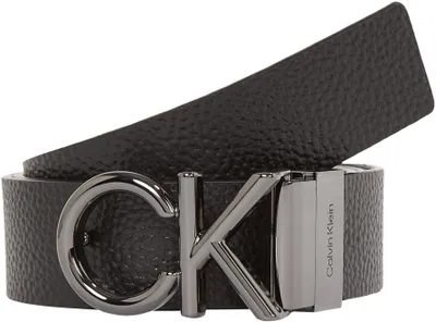 Productafbeelding van Calvin Klein herenriem, leren riem, bruin (zwart/bruin), 125 cm
