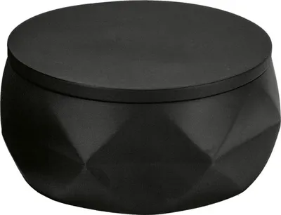 Produktbild von Kleine Wolke Wattedose CRACKLE JAR Schwarz