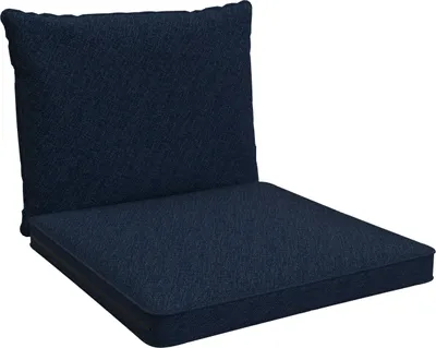 Immagine prodotto di POKAR Cuscino da salotto Cuscino da seduta Cuscino da seduta, Colore:Blu scuro, Dimensioni:Set di 2 (60x60 + 60x40)