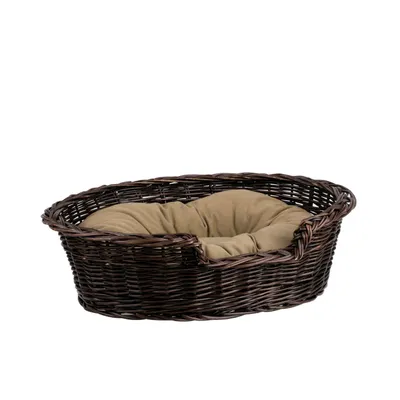 Produktbild von Hundekorb aus Weide oval 75x57 H19 CM