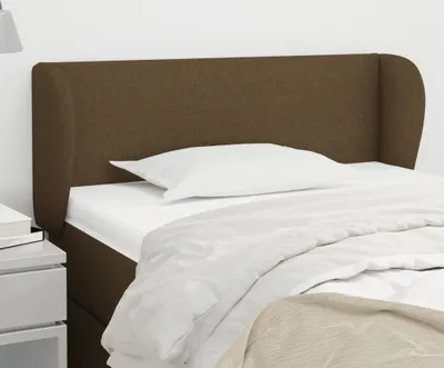 Produktbild von CLORIS Kopfteil mit Ohren Dunkelbraun 83x23x78/88 cm Stoff - Kopfteile 235