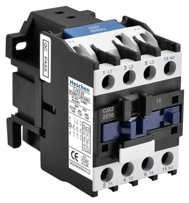 AC-Magnetschalter 3-polig, 25A, 380V, 220V Spule, DIN-Schiene