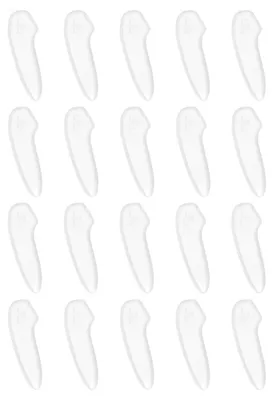 200 Messerklingenschutz, transparent, 26x8,5x4 mm, PP-Kunststoff