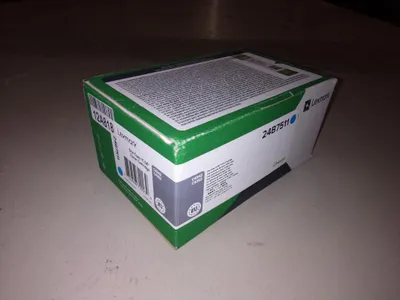 Immagine prodotto di Lexmark 24B7511 cartuccia toner 1 pz Originale Ciano