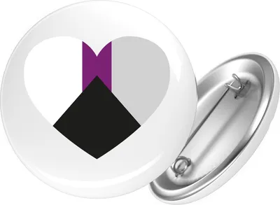 Produktbild von Huuraa Button Demiuell Pride Flagge LGBTQ Herz 25mm rund mit Sicherheitsnadel Ansteckbutton Geschenkidee
