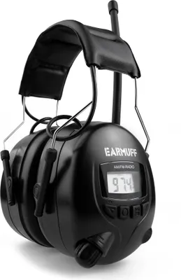 Produktbild von EARMUFF 31dB AM/FM/AUX - Black