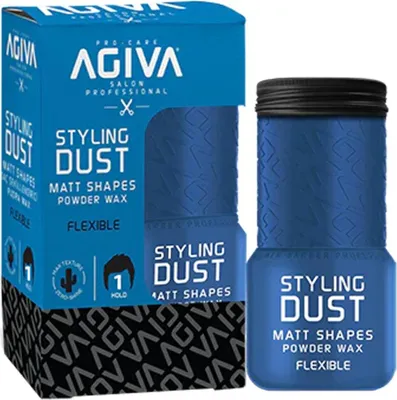 Produktbild von Agiva Styling Hair Powder Wax Flexible - Blue