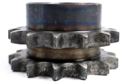 Zdjęcie produktu dla Koło łańcuchowe 08B, 14 zębów, z piastą, hartowane, P: 12,7, 1/2″, dwurzędowe
