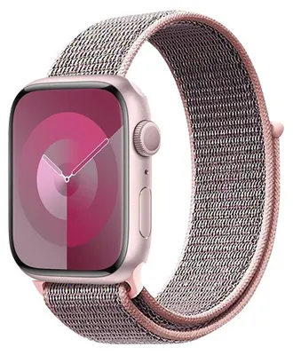 Obrázok produktu pre Crong Nylonové hodinky Apple Watch 4/5/6/7/SE/8/9/10 40/41/42 mm (svetlo ružová)