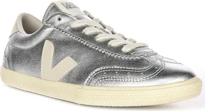 Produktbild von Veja Volley Leather In Silver For Women – 3 UK - 36 EU - 5 US / Silver