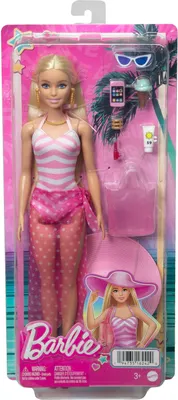 Image de MATTEL Poupée Barbie Day at the beach + accessoires HPL73 /4