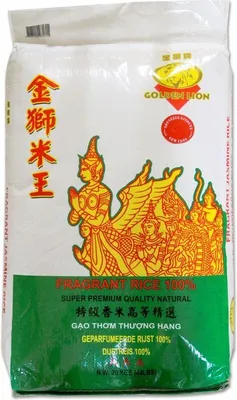 Produktbild von Golden Lion Jasmin Duftreis 20kg | Reis Jasmin Extra Quality AAA