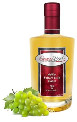 Immagine prodotto di Aceto Bianco Weißer Balsam, 0,7L - molto delicato e concentrato, 5% di acidità