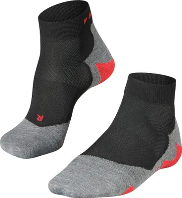 Produktbild von Falke RU5 Lightweight Short, Klassische Socken, Schwarz, Grau, Rot, Erwachsener, Männlich, M, 39 - 41