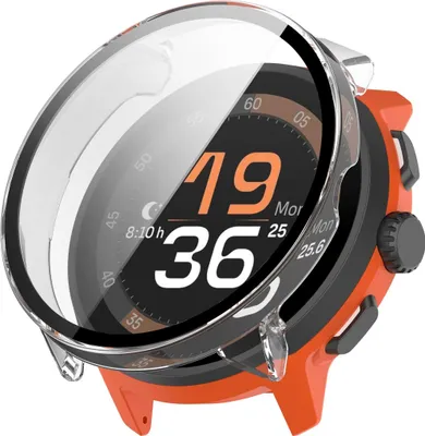 Image de Pour Suunto Run Housse de protection en plastique design + 9H verre dur transparent