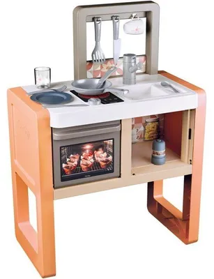 Immagine prodotto di Cucina per bambini Smoby, modello Vaniglia, con 11 accessori. Prodotta in Francia. Adatta ai bambini dai 3 anni in su