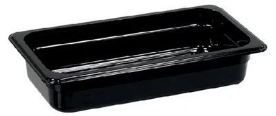 Produktbild von Gastronormbehälter, Serie Standard, Polycarbonat, Schwarz, Gn 1/3, 325X176X65 Mm
