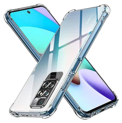Obrázek produktu pro Techsuit Nárazuvzdorný zadní kryt pro Xiaomi Redmi 10/10 2022 - Transparentní