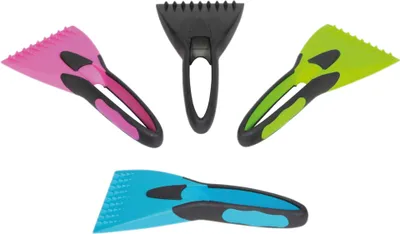 Image de Gratte-glace (1 pièce)avec dents brise-glace plastique 21 x 9 cm couleurs assorties